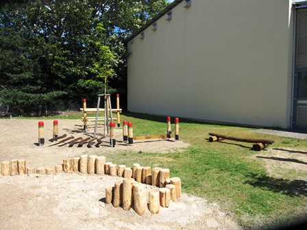 Spielplatz Gelbensande "An der Sporthalle" diverse Spielgeräte