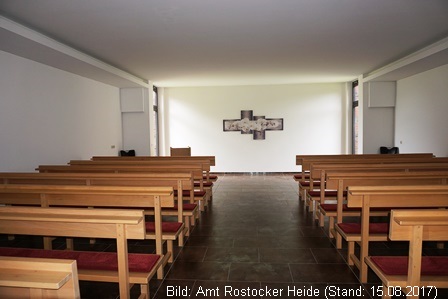 Feierhalle in Rövershagen Innenansicht Feierhalle in Rövershagen Innenansicht