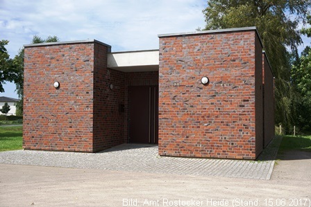 Feierhalle in Rövershagen Außenansicht Feierhalle in Rövershagen Außenansicht