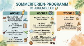 Gesa - Heidetreff Veranstaltungsplan - Bild1 Sommerferienangebote (Juli) Gesa - Heidetreff Veranstaltungsplan - Bild1 Sommerferienangebote (Juli)