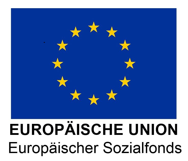 Logo Europäische Union - Europäischer Sozialfonds Logo Europäische Union - Europäischer Sozialfonds