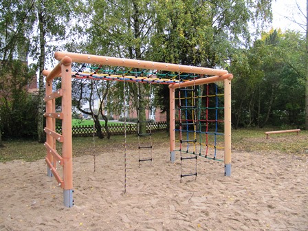Kletternetzlaube